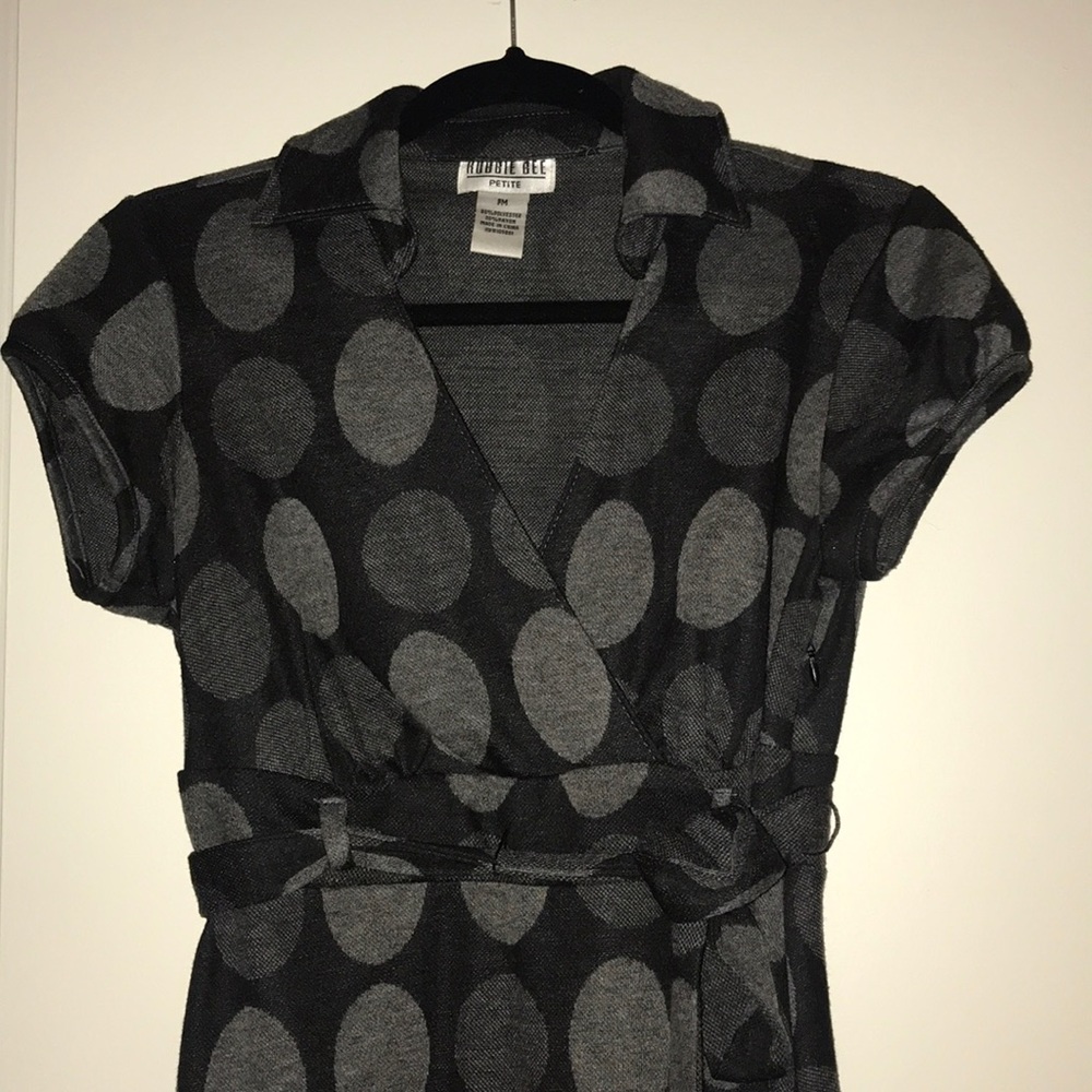 Polka Dot Knit Dress